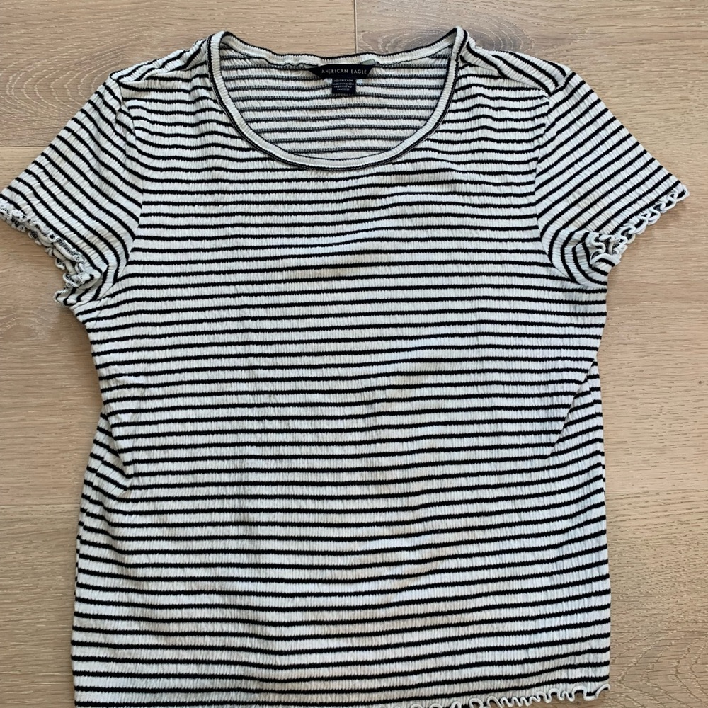 American Eagle striped t-shirt